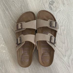 Mad love Birkenstock like shoe from target